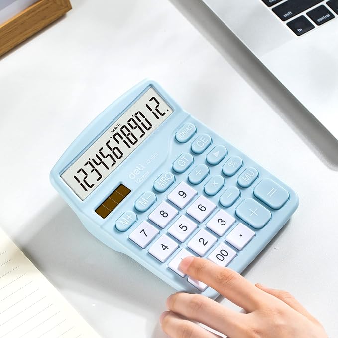 Calculator, Deli Standard Function Desktop Calculators