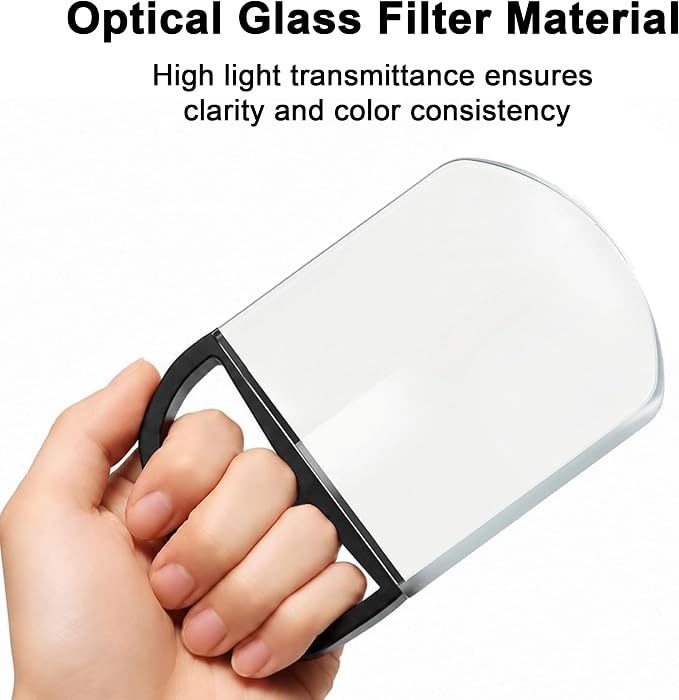 PUYI 100mm Handheld Single Ghost Prism FX Filter, Motion Blur & Refraction Lens