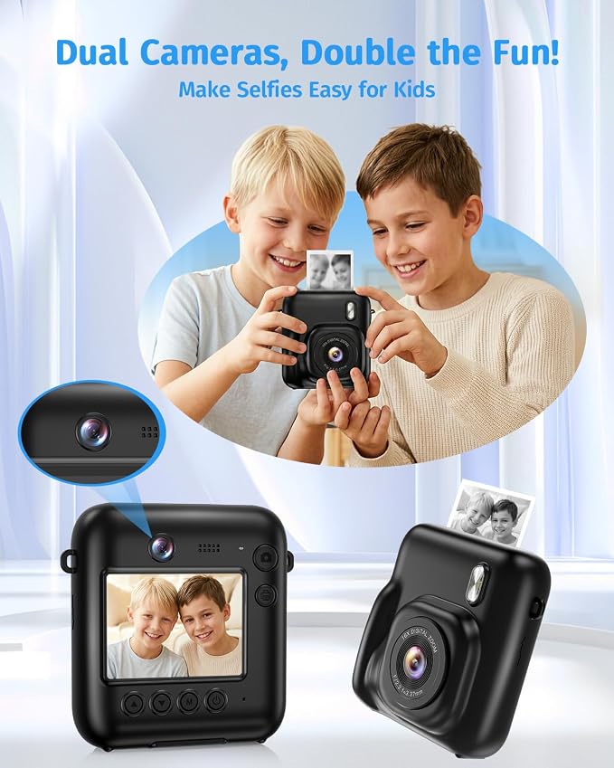 Instant Camera, 1080P Kids Camera