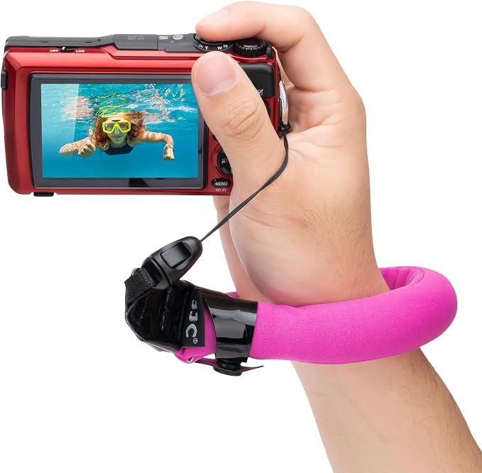 JJC Camera Float Wrist Strap for Olympus TG-7 TG7 TG-6 TG6 TG-5 TG5 TG-4 TG4