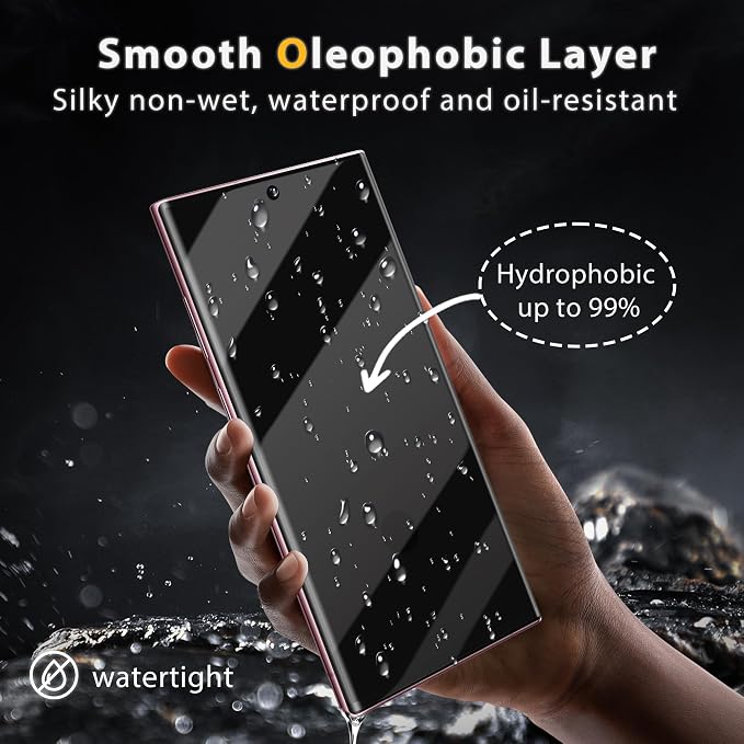 V-PORYADKU 2 Pack for Samsung Galaxy S22 Ultra Screen Protector + 2 Pack Camera