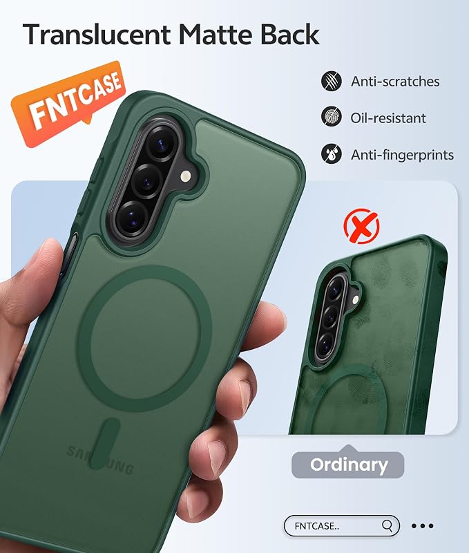 FNTCASE for Galaxy A17/A16 5G Phone Case: for Samsung A17 Cases Matte