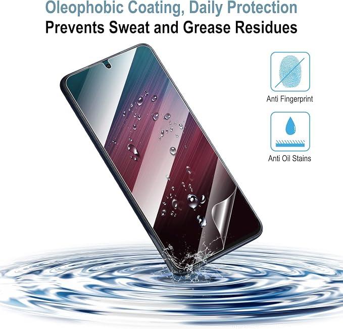 AACL 3-Pack for Samsung Galaxy S22 Screen Protector Hybrid Film,