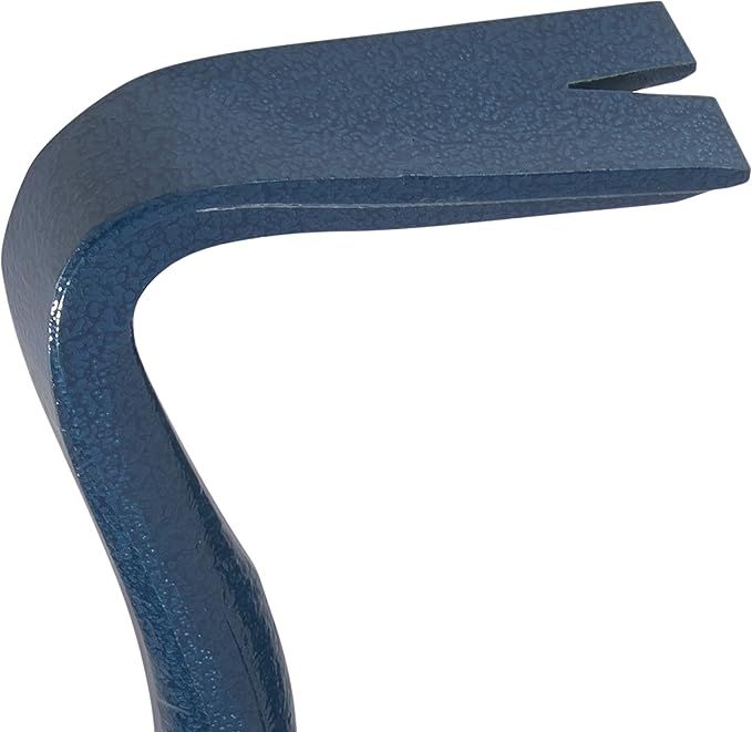 ESTWING Gooseneck Wrecking Bar PRO - 36" USA Made Pry Bar with Angled Chisel End & Forged Steel Construction - EWB-36PS
