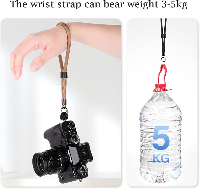 VOVMOEYA Camera Wrist Strap Rope, Camera Hand Strap Compatible
