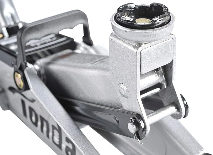 TONDA Floor Jack Silver and Jack Pad Set