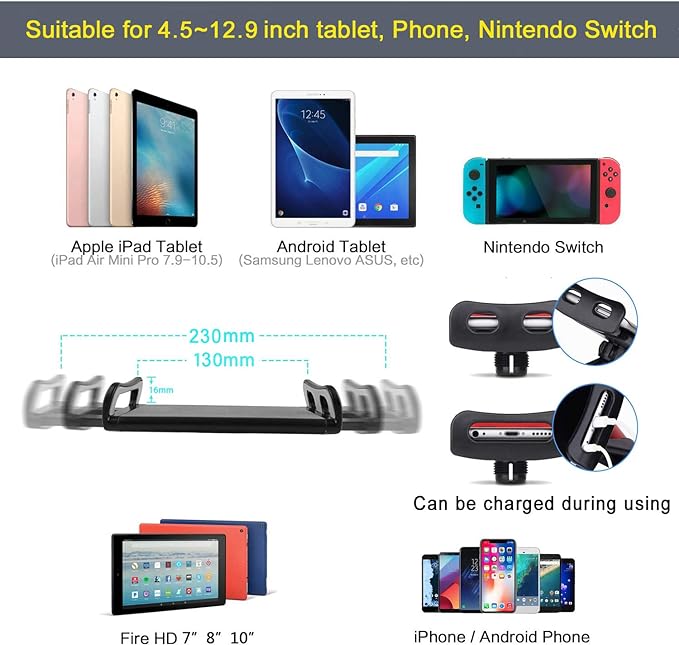 SAMHOUSING Ipad Tripod Stand,