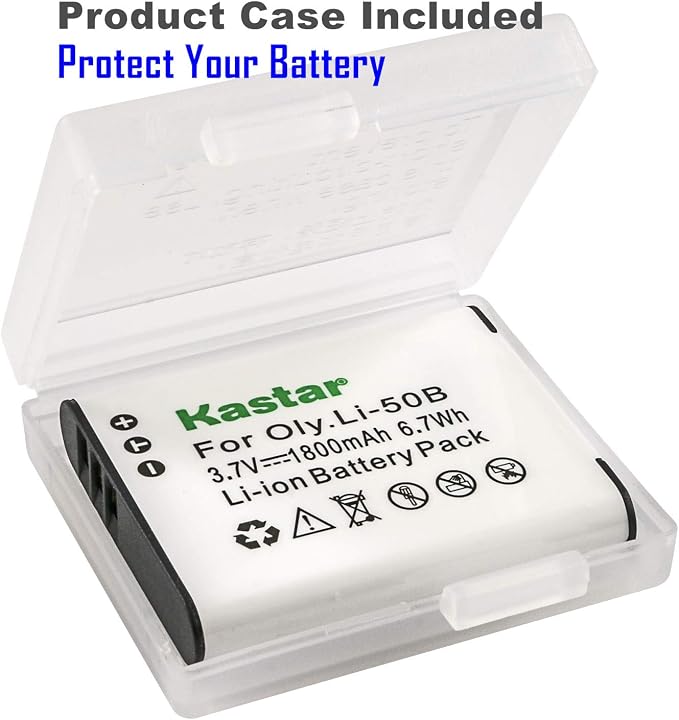 Kastar Battery & LCD Slim USB Charger