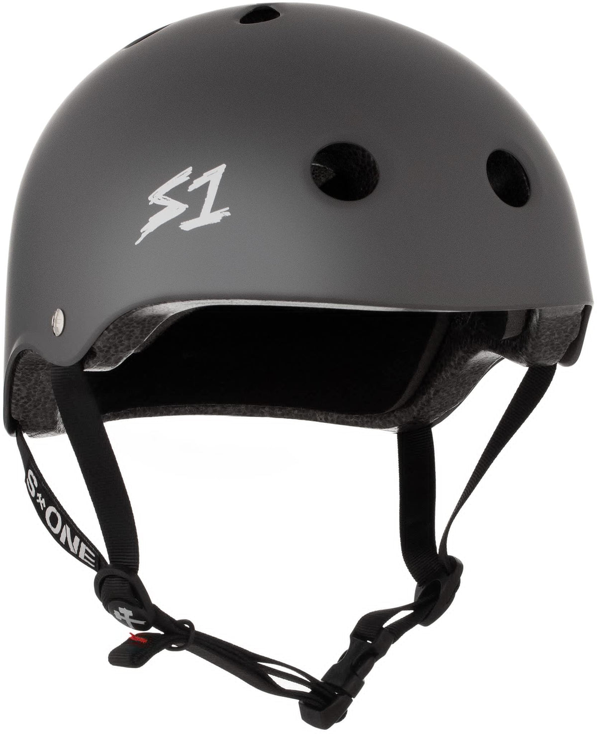 S1 Lifer Helmet for Skateboarding, BMX, and Roller Skating - EPS Fusion Foam, CPSC & ASTM Certified - Dark Grey Matte X-Large (22.5")
