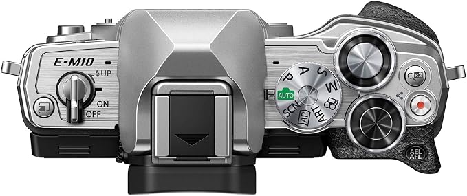 OM SYSTEM Olympus E-M10 Mark IV Silver Micro Four Thirds System Camera 20MP
