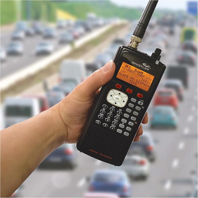 Whistler WS1040 Handheld Digital Scanner – P25 Phase I, Same Weather Alerts