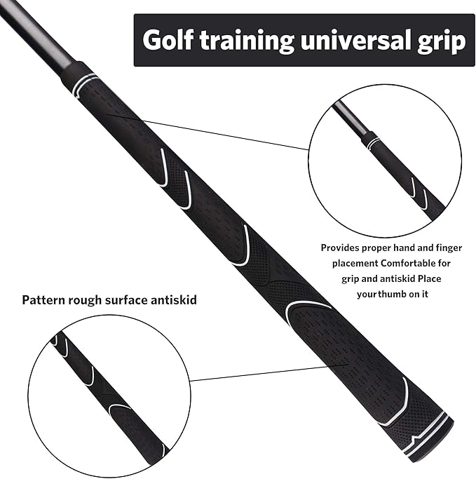 Golf Swing Trainer Aid - Power Flex Golf Swing Training aid for Strength and Tempo Golf Swing Speed Trainer Golf Training aid Golf Warm up Stick