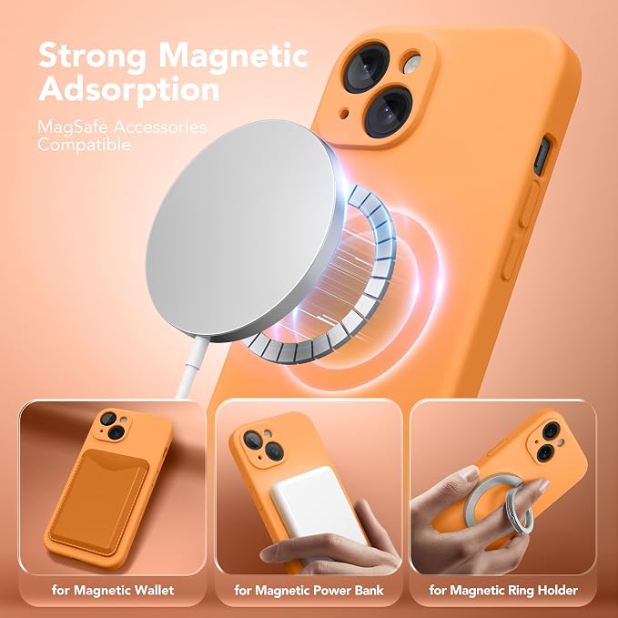 Magnetic for iPhone 15 Case, Compatible