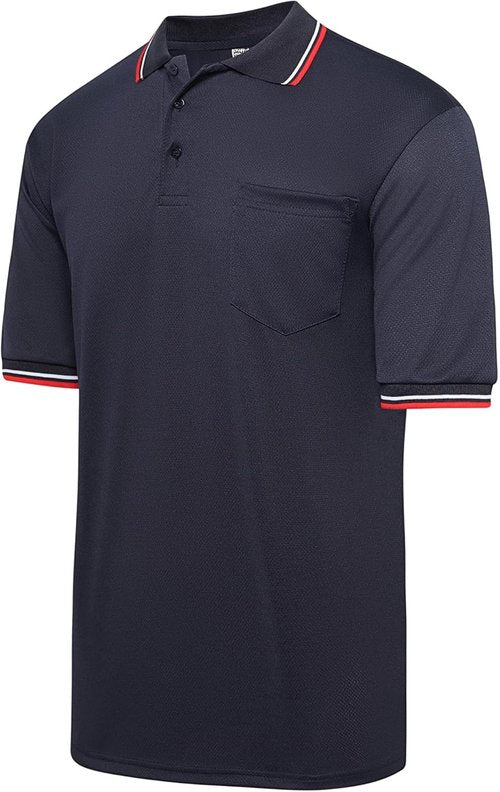 Murray Sporting Goods Polo Shirt - Short Sleeve Umpire Design for Baseball & Softball | Chest Protector Fit