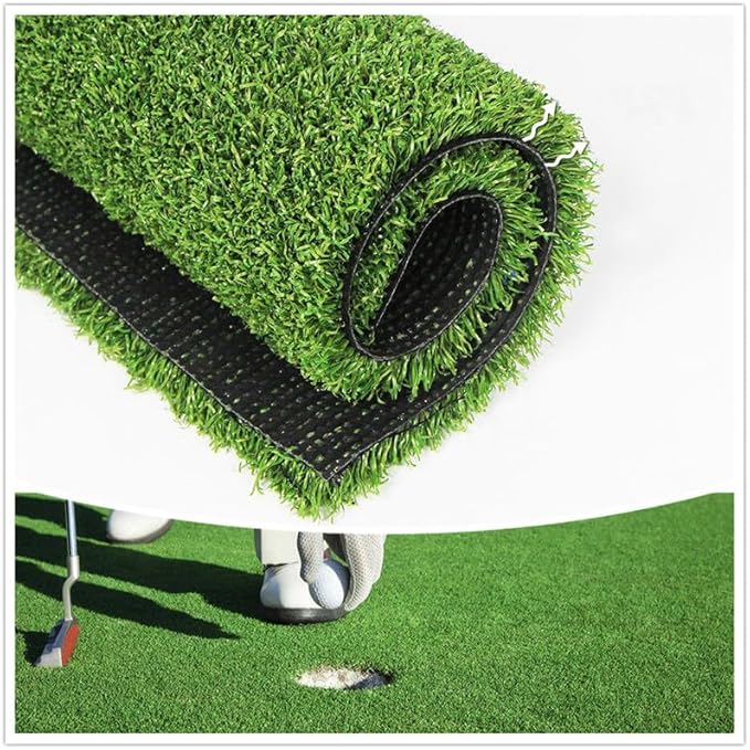 Golf Putting Green Turf (0.47" Custom Size) Multi-use Artificial Grass Rug Indoor/Outdoor Carpet, Golf Hitting Practice Mat at Home,Fake Grass Landscape for Décor