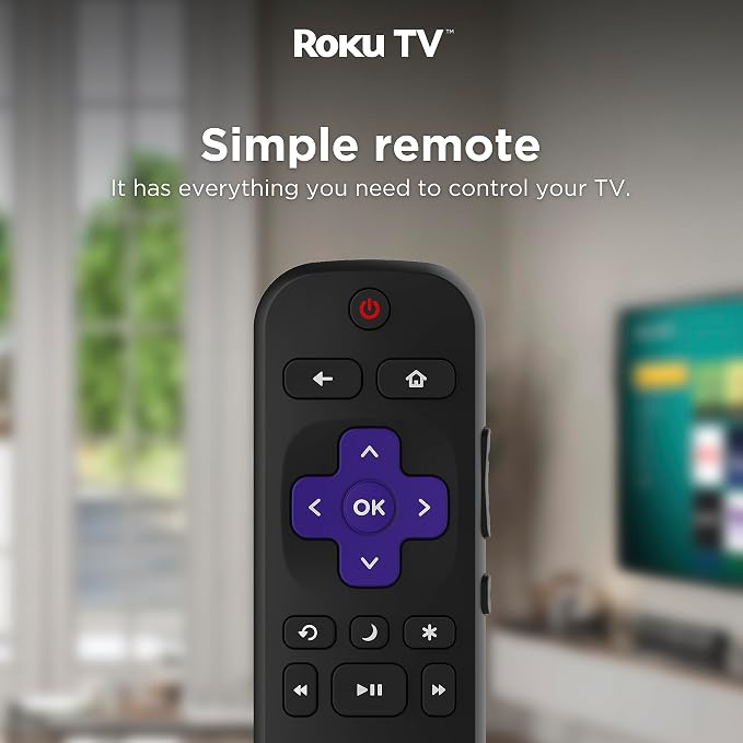 Hisense 43-Inch Class A4 Series FHD 1080p Smart Roku TV with Alexa Compatibility (43A4NR) - Dolby Audio, Slim Bezel Design, Google Assistant