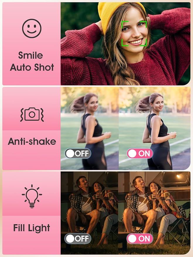 Digital Camera, Autofocus 4K Vlogging Camera