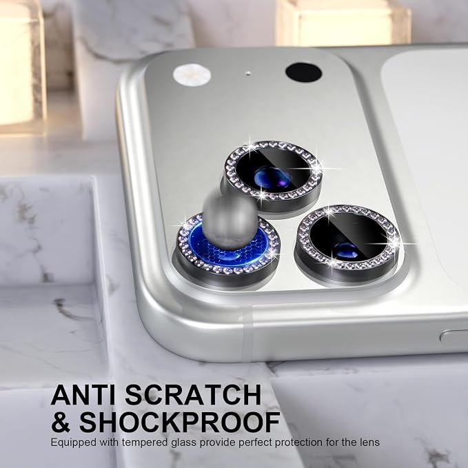 Choiche Compatible for iPhone 17 Pro/iPhone 17 Pro Max Camera Lens Protector