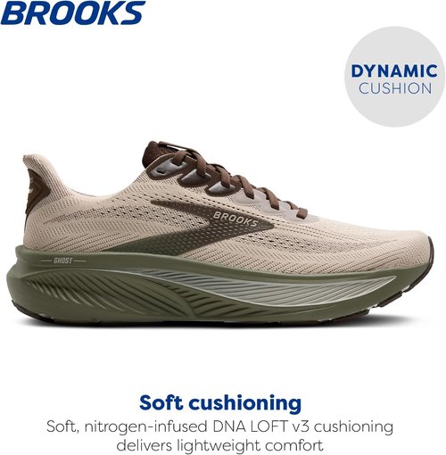 Brooks Men's Ghost 17 Running Shoes - Lightweight Comfort & Support | Perfect for Neutral Runners