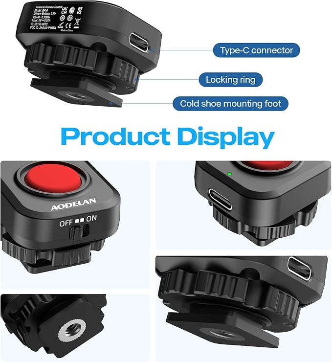 Wireless Camera Remote Control