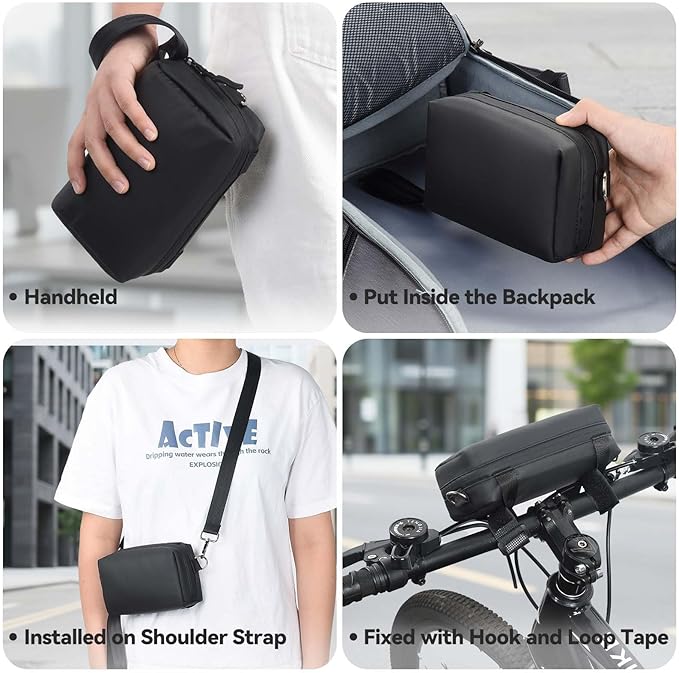 UTEBIT Carrying Bag for DJI Osmo Pocket 3, Portable Storage Carry Case Large
