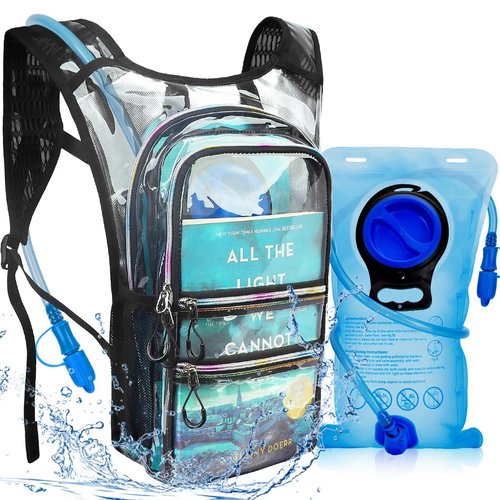 CITCAR Hydration Pack, Water Backpack with 3L Hydration Bladder Lightweight Insulation, Festival Essential, Rave Hydration Backpack, Hydropack Backpack for Rave, Hiking, Biking, Festival Gear