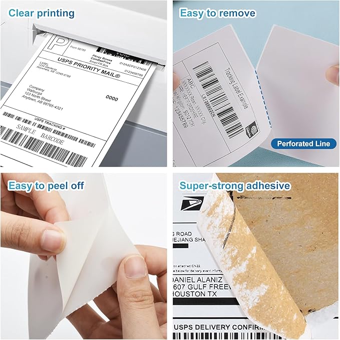9527 Product 4" x 6" Thermal Labels