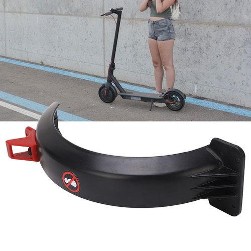 Fockety Rear for GXL V2 Electric Scooter, Rear Mud Guard with Hook Reflective Strip, Scooter Replacement Accessory Support Mudguard Bracket for GXL V2 Scooter
