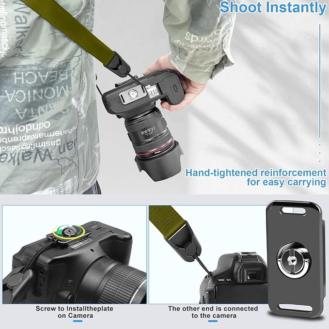 FIEIL Adjustable Camera Strap, Universal Camera Strap