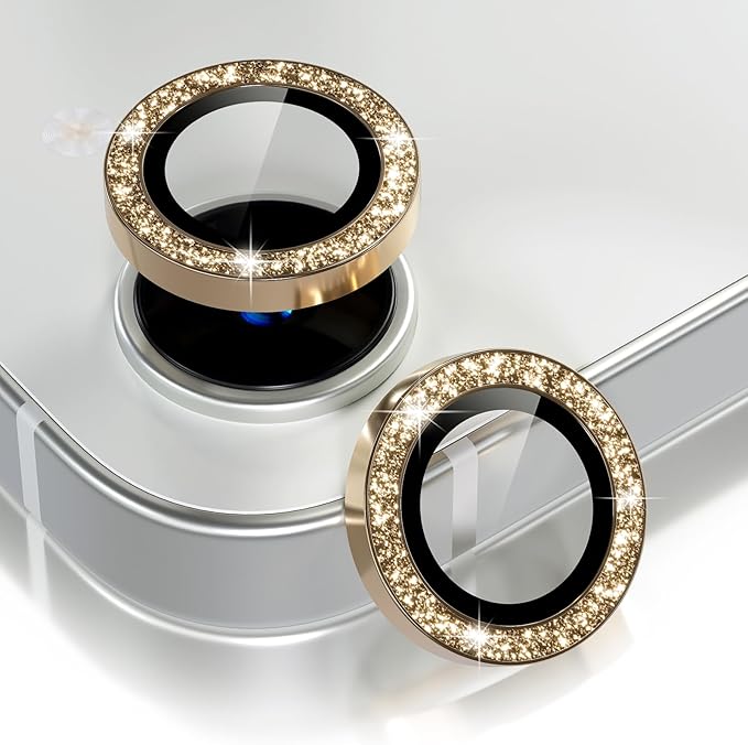 Choiche Compatible for iPhone 17e / 16e Camera Lens Protector Bling, 9H