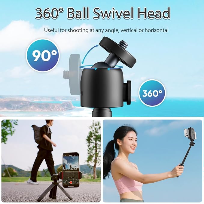ULANZI MT88 ClipMate Tripod Mini Extension Rod