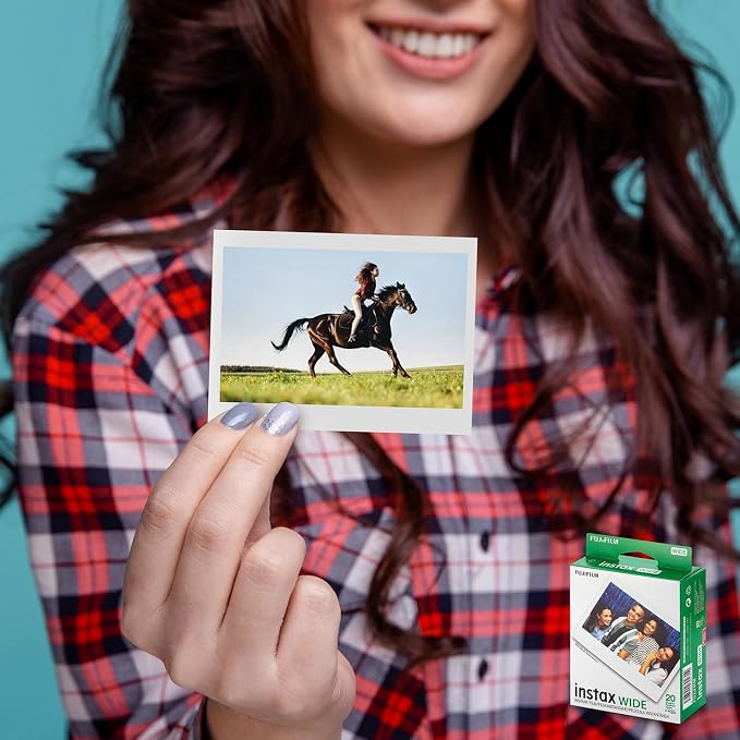 Fujifilm Instax Wide Instant Film Photo Microfiber Cloth – Compatible