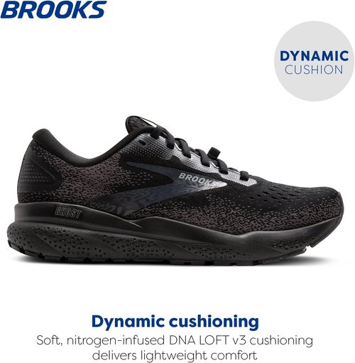 Brooks Women's Ghost 16 GTX - Waterproof Neutral Running Shoes for All-Weather Comfort