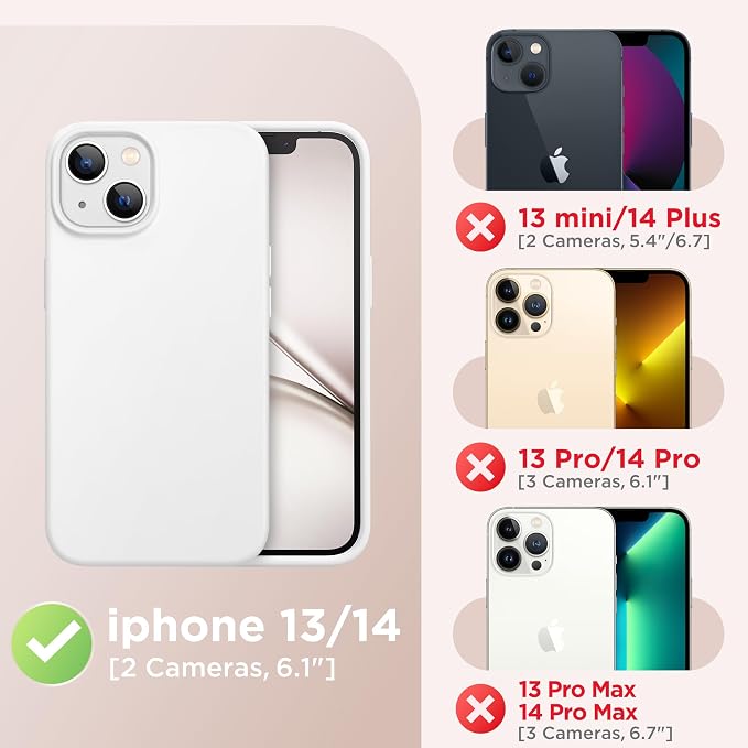 GolbinBox Magnetic for iPhone 13 Case & iPhone 14 Case, Compatible