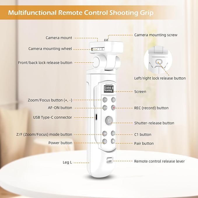 for Sony Tripod Wireless Shooting Grip