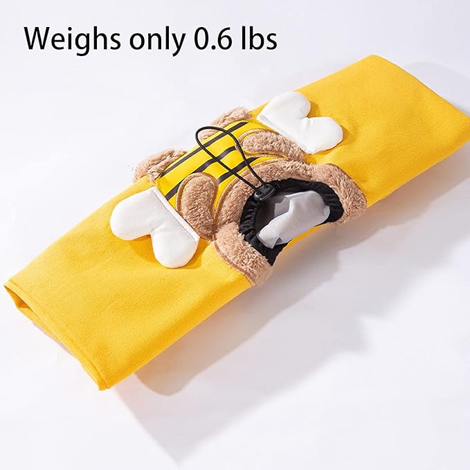 Pet Canvas Shoulder Carrying Bag, Cute Rabbit Shaped Cat Carrier, S Size Portable Kitten & Puppy Tote, Cozy Carriers for Small Dogs, Cats, and Pets, Handbag for Outdoor, Shopping, and Camping