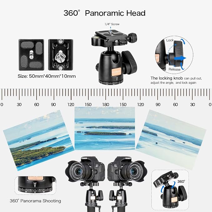 Koolehaoda Camera Aluminum Monopod