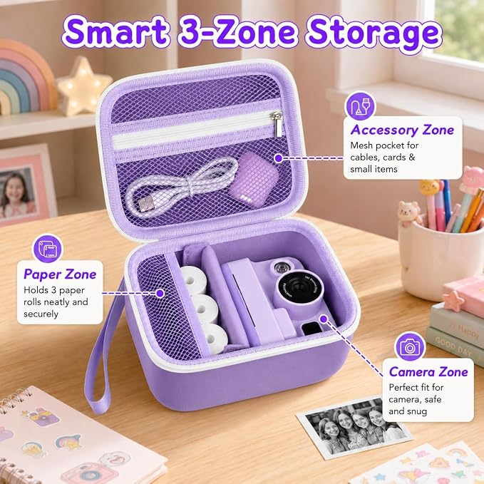 Kids Instant Print Camera Case for Dylanto for ESOXOFFORE for DUDUDRAGON