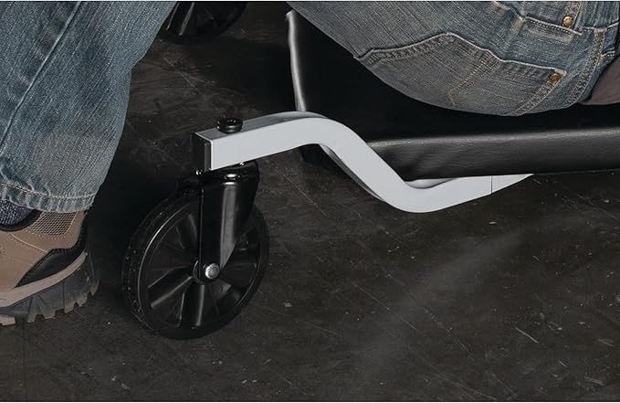 Performance Tool W85014 Low Profile Oversized Shop Mechanic X-Frame Creeper with Extra Padding, 38-Inch x frame oversized