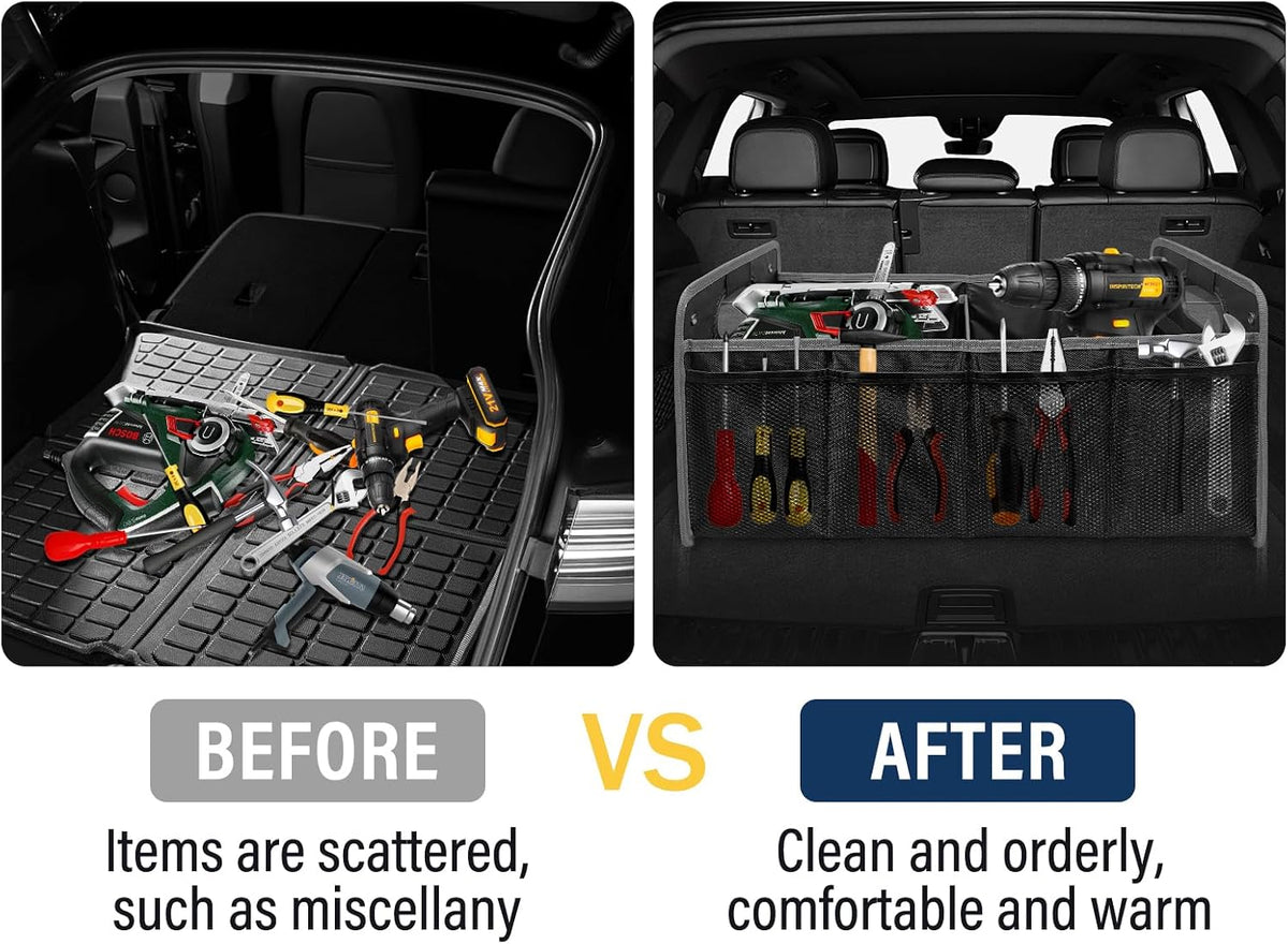 Car Trunk Organizer Collapsible Trunk SUV Storage Box for Subaru Outback