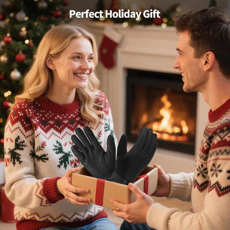 Upgraded Heated Glove Liners for Men & Women, Thin Rechargeable Gloves with Graphene Heating, Touchscreen Compatible, Fast Charge Warmth for Winter Sports & Outdoor Use