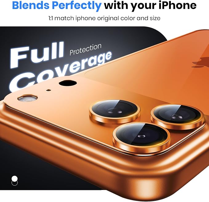 Hoerrye for iPhone 17 Pro Camera Lens Protector