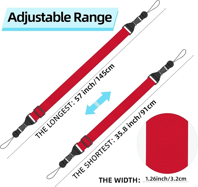 Adjustable Shoulder Strap:Comfortable iPad Strap Nylon Neck Lanyard
