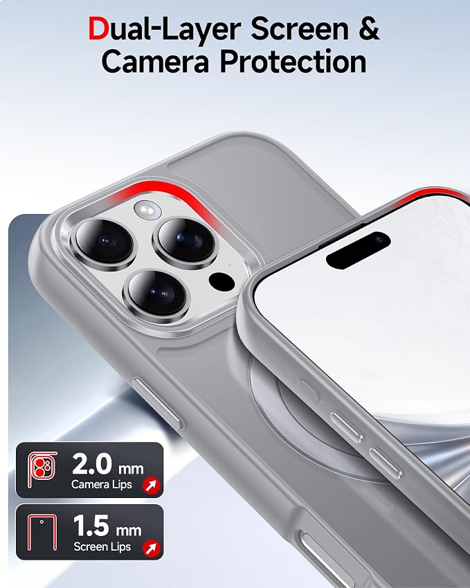 LeYi for 16-Pro Max Case: with Stand for MagSafe iPhone i Phone 16pro promax
