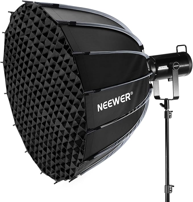 NEEWER Parabolic Softbox Kit, 35.4" Bowens Mount Soft Box
