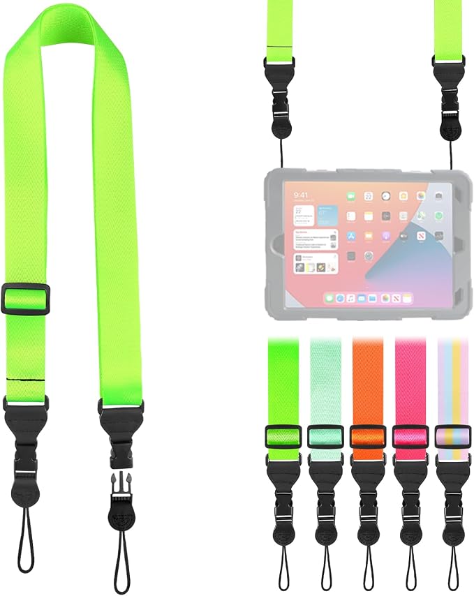 FIEIL Nylon iPad Strap, Adjustable Camera Neck Strap, Comfortable Shoulder Strap