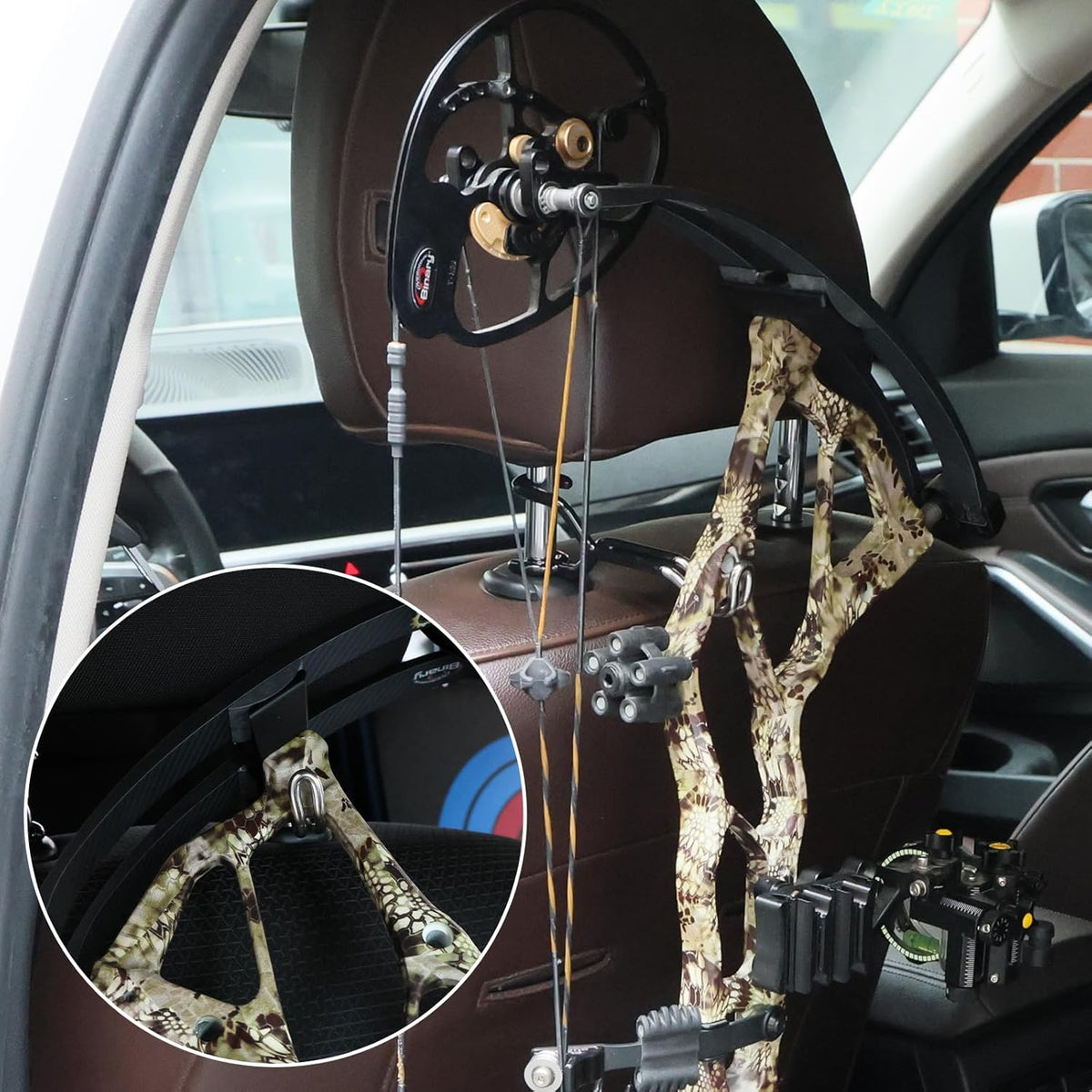 Skiennix Car Bow Frame - Versatile Vehicle Storage & Hunting Transport | Quick Tool-Free Installation