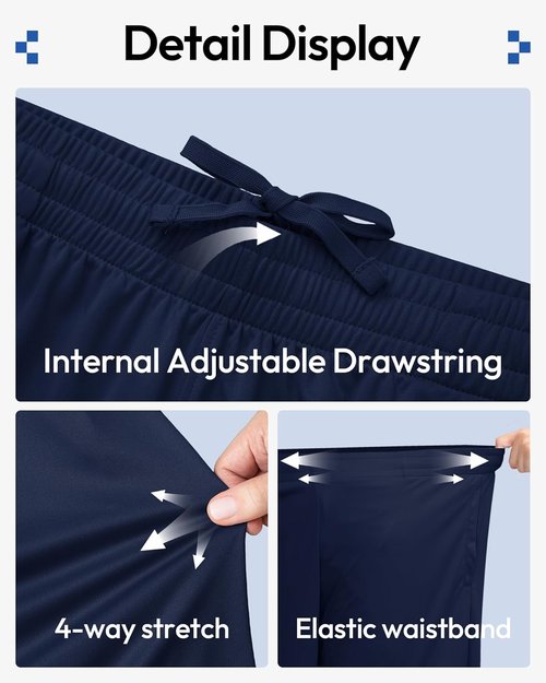 BALENNZ Boy's Athletic Shorts - 5-Pack Quick Dry Performance Basketball Shorts with Pockets