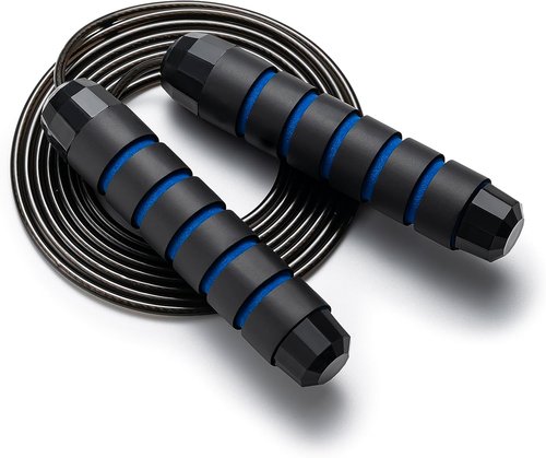 BOOMIBOO Adjustable Jump Rope - Tangle-Free Skipping Rope with Ball Bearings for All Ages | Perfect for Home & Gym Exercise