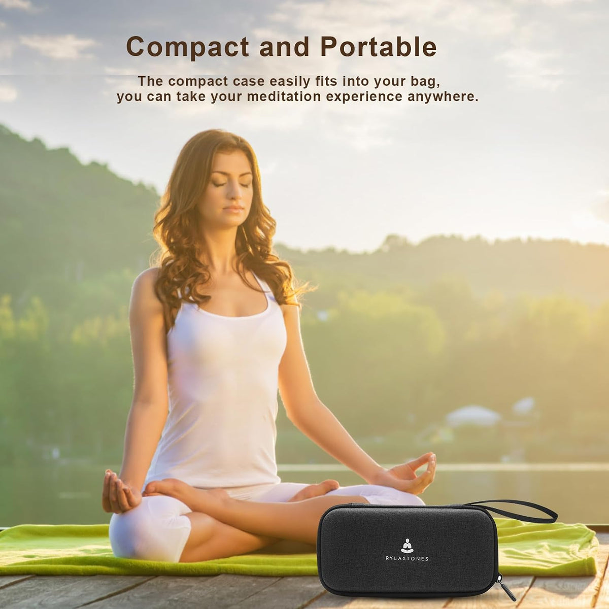 Carrying Case Travel Case Carrying Storage Bag Meditation system MS-8 (ONLY CASE)